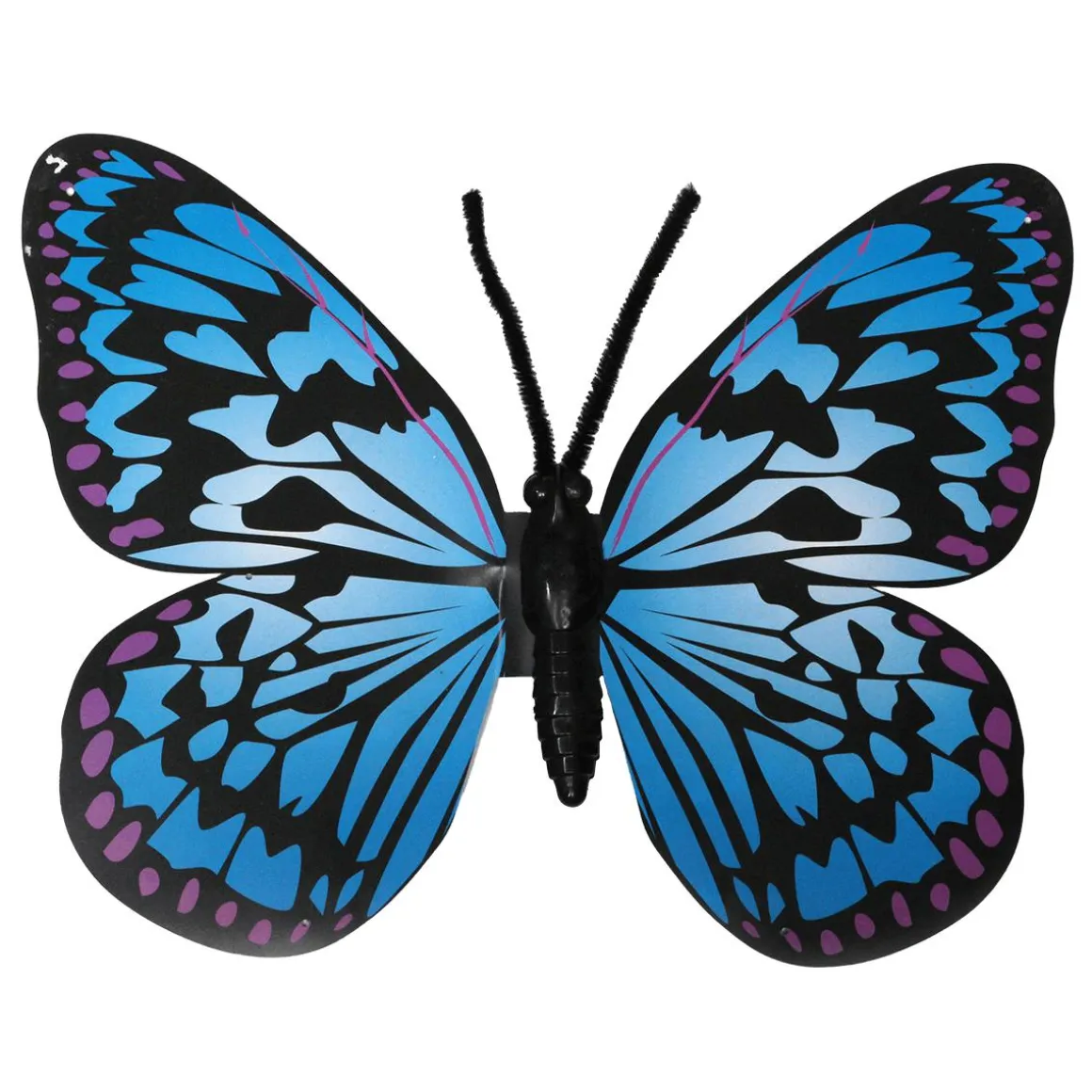 2 Mariposas Deco Azul 50 Cm