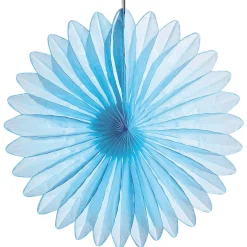 Abanicos Decorativos Azul Claro Ø 44 Cm