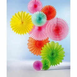 Abanicos Decorativos Fucsia Claro Ø 68 Cm