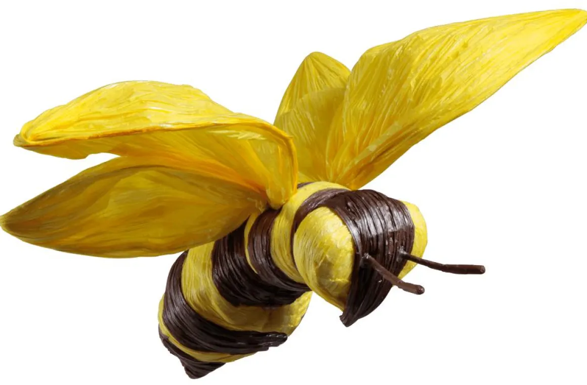Abejas Decorativas 26 Cm, 3 Piezas