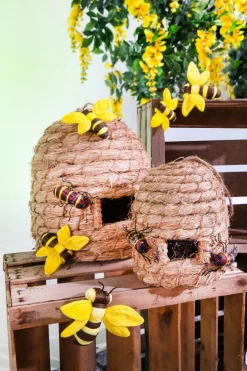 Abejas Decorativas 26 Cm, 3 Piezas