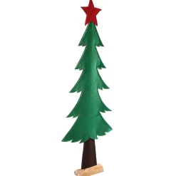 Abeto Decorativo Fieltro 122 Cm Verde