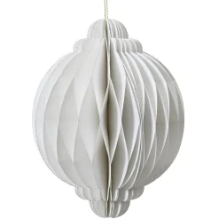 Adorno Colgante De Papel De Nido De Abeja De Lujo Redondo De 30 Cm Ø