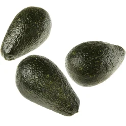 Aguacate De Imitación, 3 Piezas