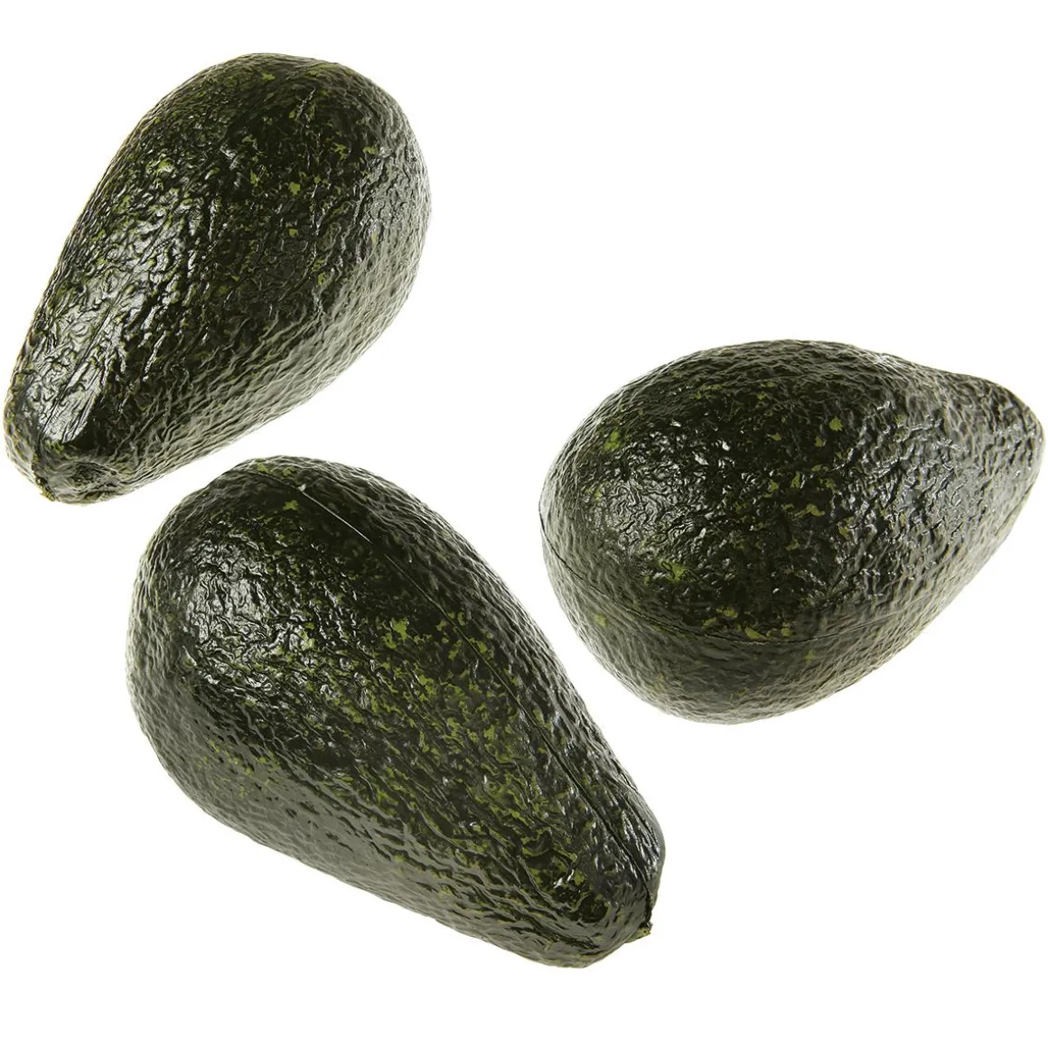 Aguacate De Imitación, 3 Piezas