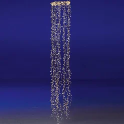 Anillo De Luces De Alambre "Fuegos Artificiales", Longitud 60 Cm, Ø 20 Cm