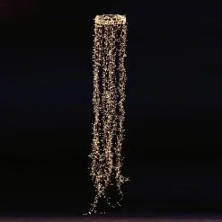 Anillo De Luces De Alambre "Fuegos Artificiales", Longitud 185 Cm, Ø 30 Cm