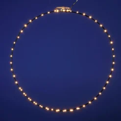 Anillo De Luces LED Para Exteriores, LED Cálido, Ø 50 Cm