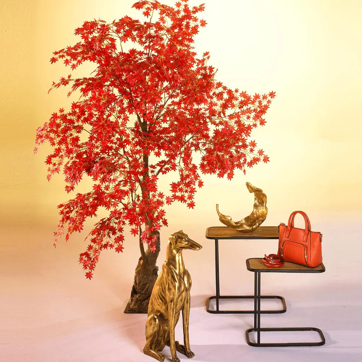 Arce Artificial árbol De Otoño, 240 Cm
