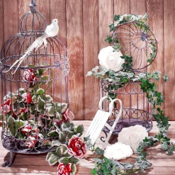 Ave Decorativa Color Blanco 38 Cm