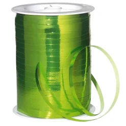 Banda Metálica Brillante, Anchura 5 Mm, Color Verde Manzana