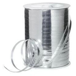 Banda Metálica Brillante, Anchura 5 Mm, Plata