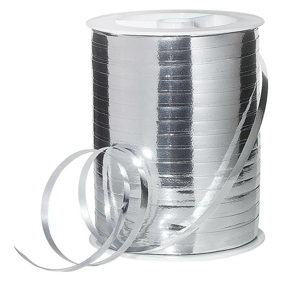 Banda Metálica Brillante, Anchura 5 Mm, Plata