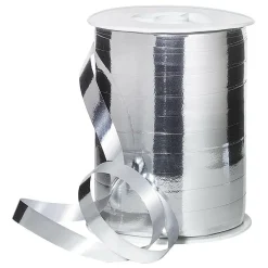 Banda Metálica Brillante, Anchura 10 Mm, Plata