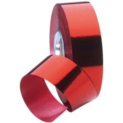 Banda Metálica Brillante, Anchura 31 Mm, Roja