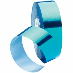 Banda Metálica Brillante, Anchura 31 Mm, Color Azul Claro