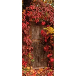 Bandera De Tela Ignífuga "Hojas De Otoño" 100 X 200 Cm