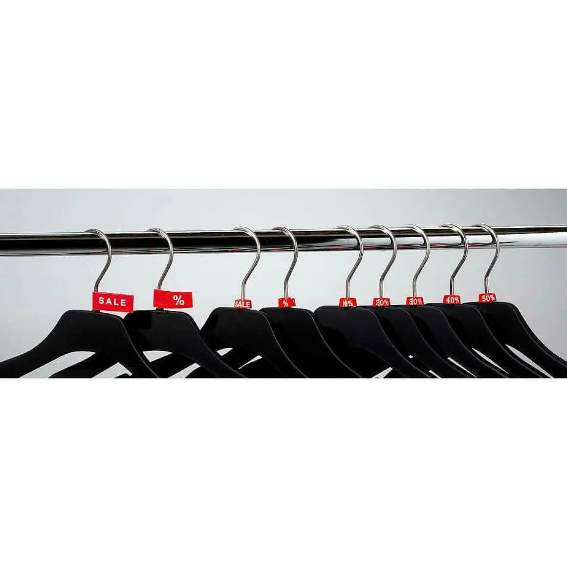 Banderita De Percha "Porcentaje" 50 Piezas
