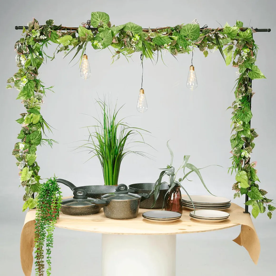 Barra De Decoración De Mesa, Anchura 127 - 236 Cm