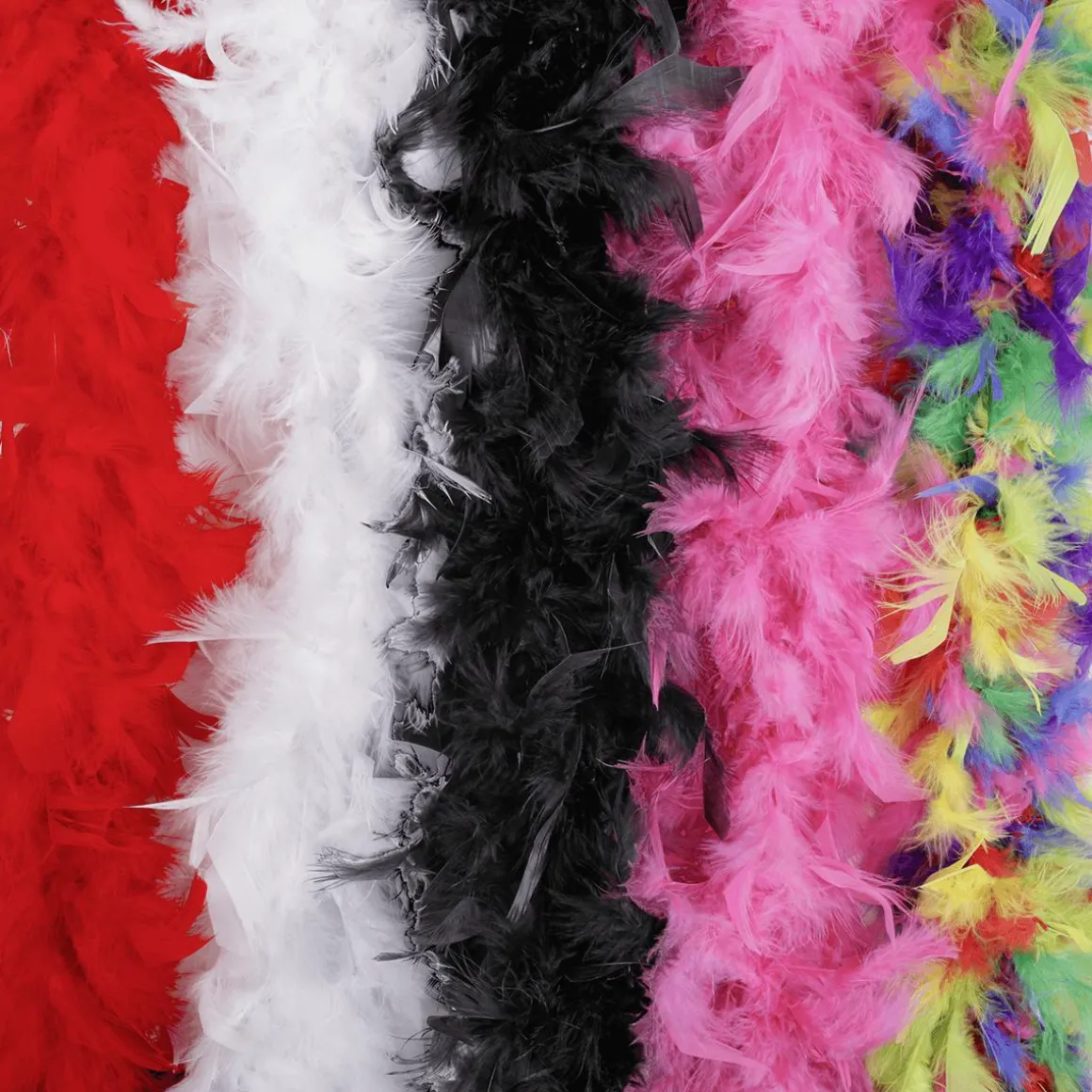 Boa De Plumas, Colorida, 180 Cm