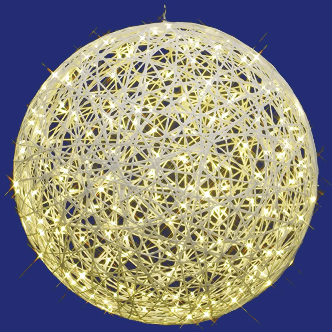 Bola 3D De Fibra De Vidrio Con Luz IP67, 100 Cm Ø