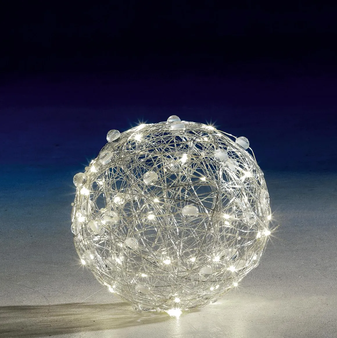 Bola De Alambre Con Luz LED Ø 25 Cm