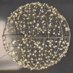 Bola De Alambre Con Luz LED Ø 60 Cm