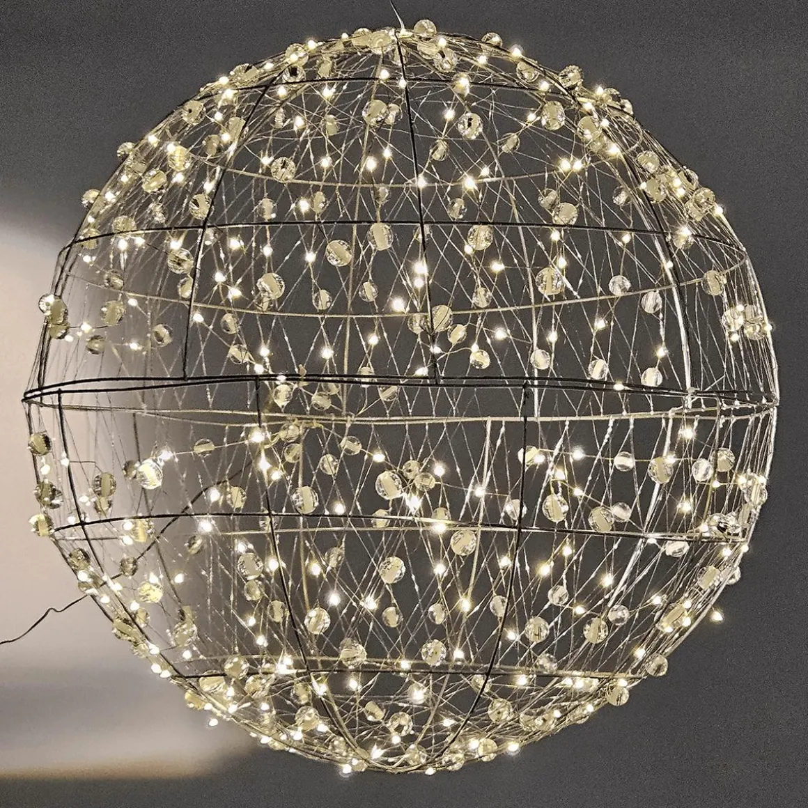 Bola De Alambre Con Luz LED Ø 60 Cm