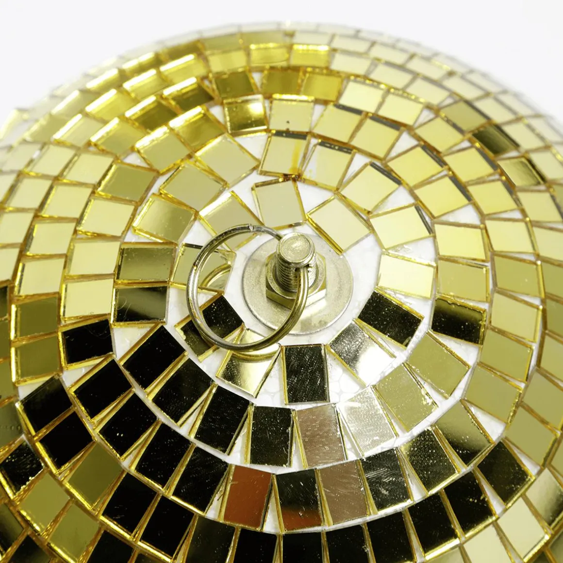Bola De Espejos Decorativa, Color Dorado, Ø 20 Cm
