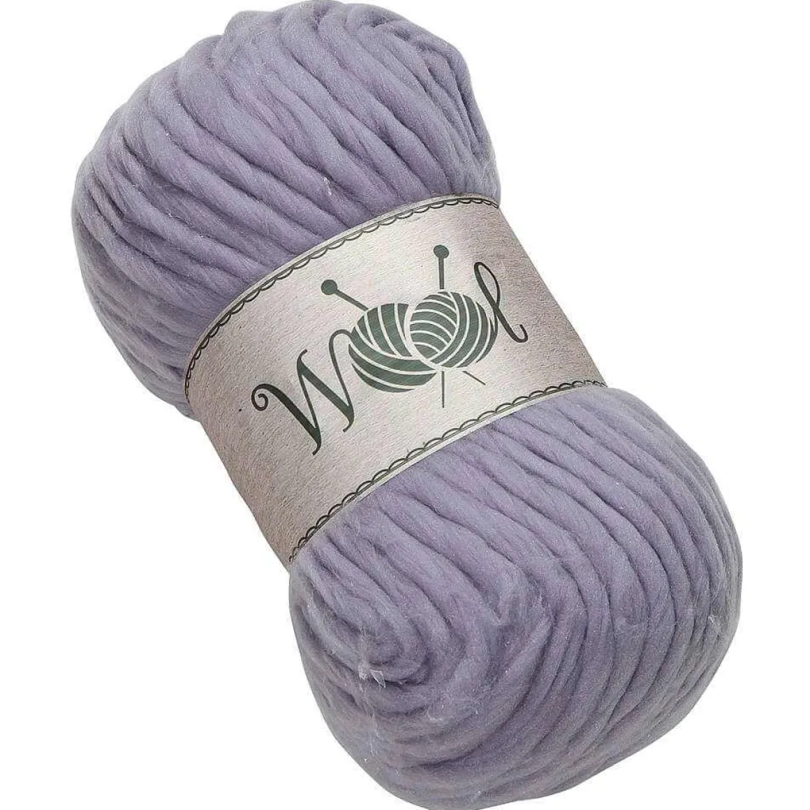 Bola De Lana Decorativa XXL 40 X 22 Cm Gris