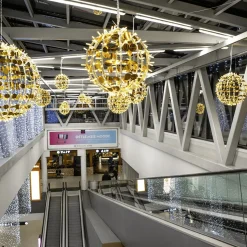 Bola De Lentejuelas LED 75 Cm Ø