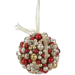 Bola De Navidad 11 Cm Ø Rojo