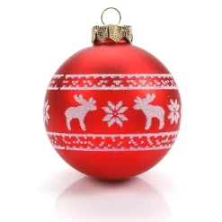Bola De Navidad De Vidrio 