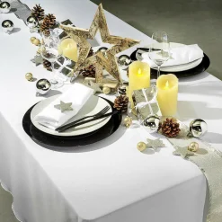 Bolas De Navidad De Plástico Plateado Brillante, 6 Cm Ø - 24 Piezas
