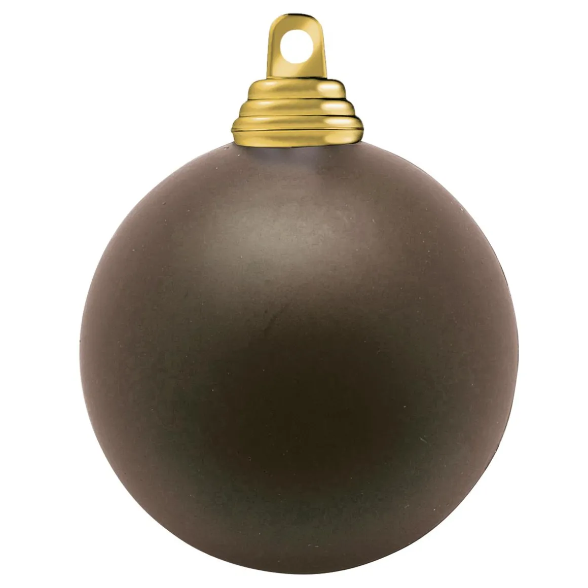 Bolas De Navidad De Plástico Ignífugo Moca Mate