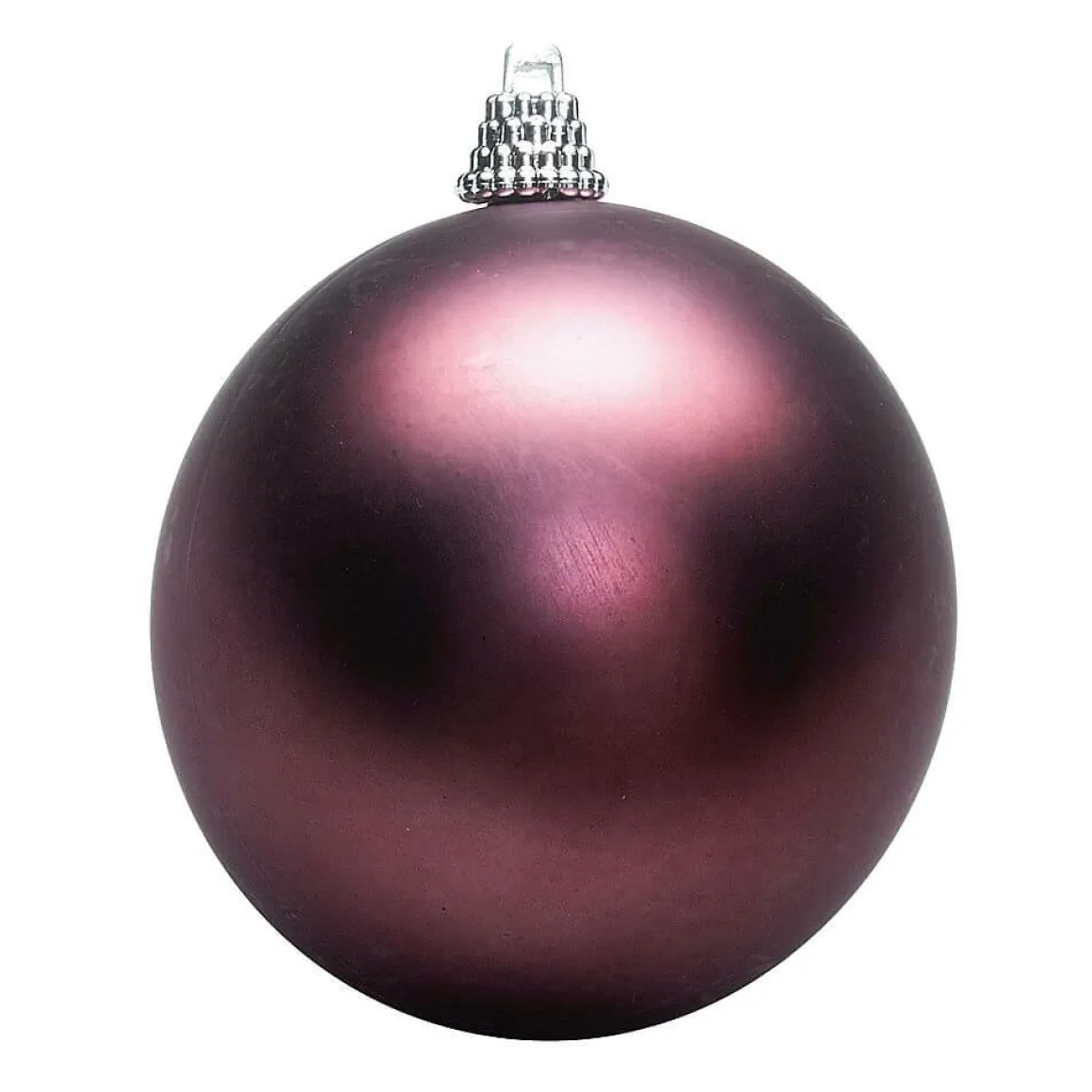 Bolas De Navidad Mate, 8 Cm, Púrpura, 12 Bolas