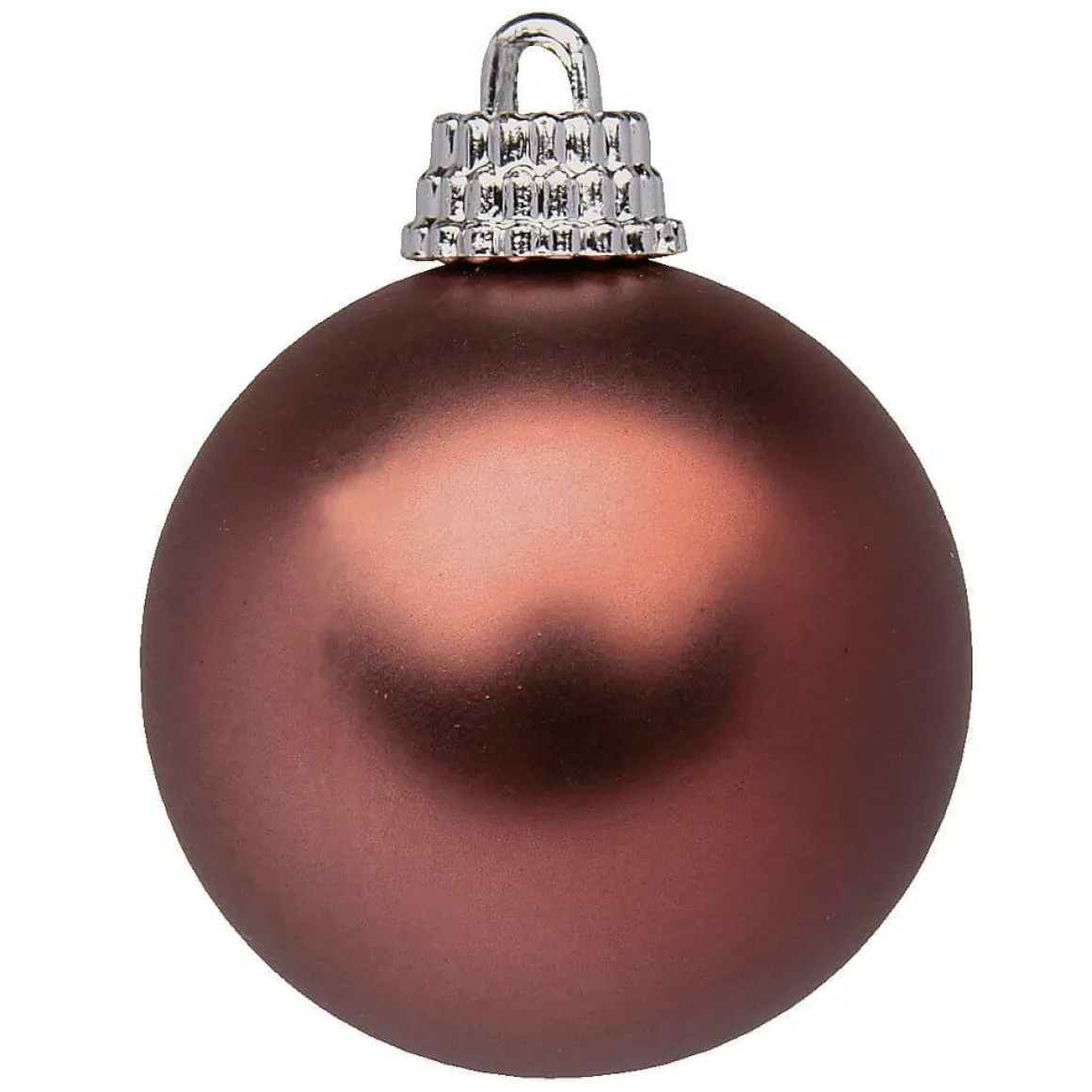 Bolas De Navidad Mates 6 Cm Malva, 24 Bolas