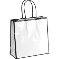 Bolsa De Papel "Coco" Blanco 18 X 18 Cm 25 Piezas, 155gr/m²