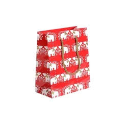 Bolsa De Regalo Oso Polar Pack De 12 23 X 19 X 10 Cm, 150 Gr/m