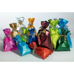 Bolsa De Regalo, Tono Mate, Color Verde Oscuro, 15 X 25 Cm