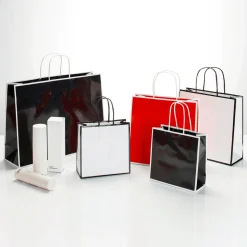 Bolsas De Regalo Rojo Brillante 25 Piezas 18 X 18 Cm