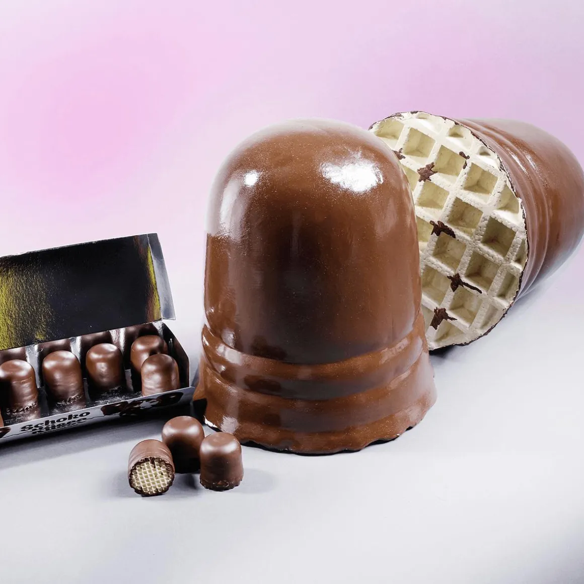 Bombón Relleno De Merengue XXL Alimento De Imitación 35 Cm