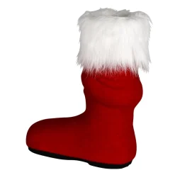 Bota De Papá Noel Deco 45 Cm Rojo