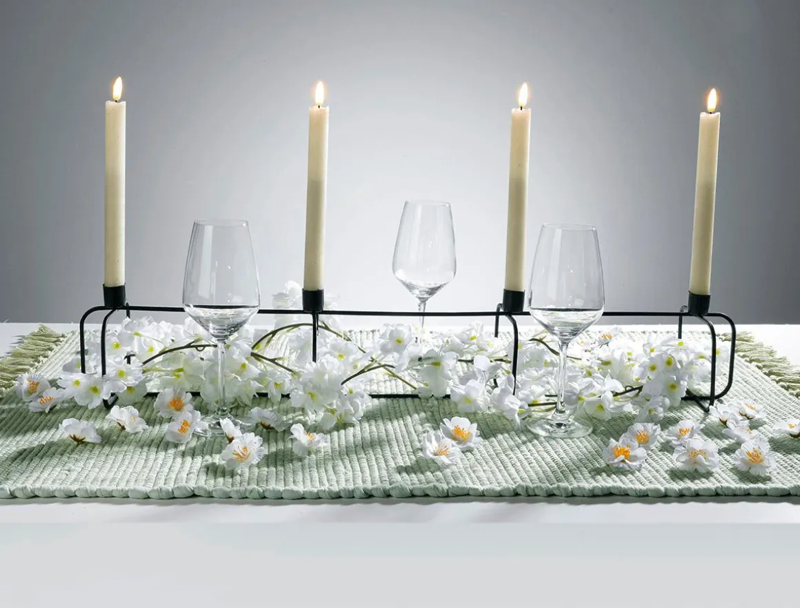 Bougeoir Pour 4 Bougies 75 Cm
