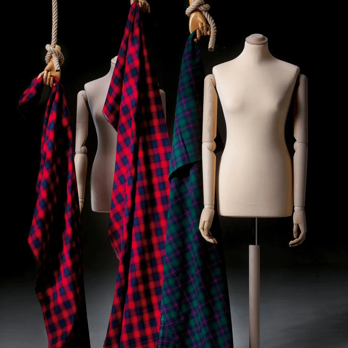 Busto Masculino Para Sastre, 76 Cm, Blanco/blanco