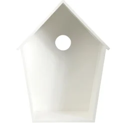 Cabaña Para Pájaros Decorativa Longitud 40 Cm