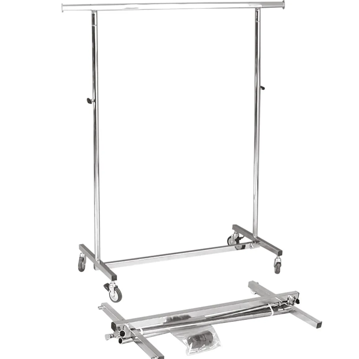 Caballete De Rodillos Plegable, Regulable En Altura, 1 M De Ancho