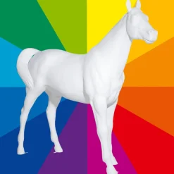 Caballo Decorativo, Altura: 195 Cm