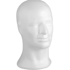 Cabeza Decorativa De Poliestireno, Altura 31 Cm