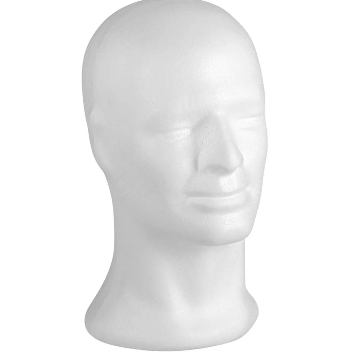 Cabeza Decorativa De Poliestireno, Altura 31 Cm